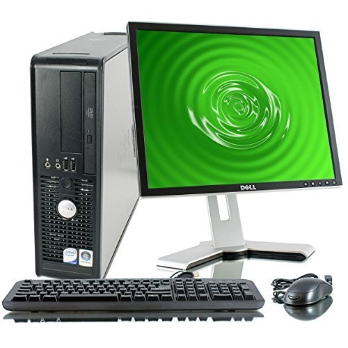 Dell Optiplex 780 SFF, Windows 10 Home, 8GB, 80GB, C2D 2.33GHz, Dell 17" LCD Monitor