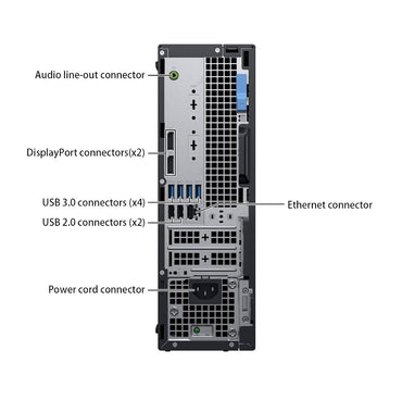 Dell OptiPlex 5070, i5 9th Gen, 16GB, 512GB SSD - Windows 11 Professional