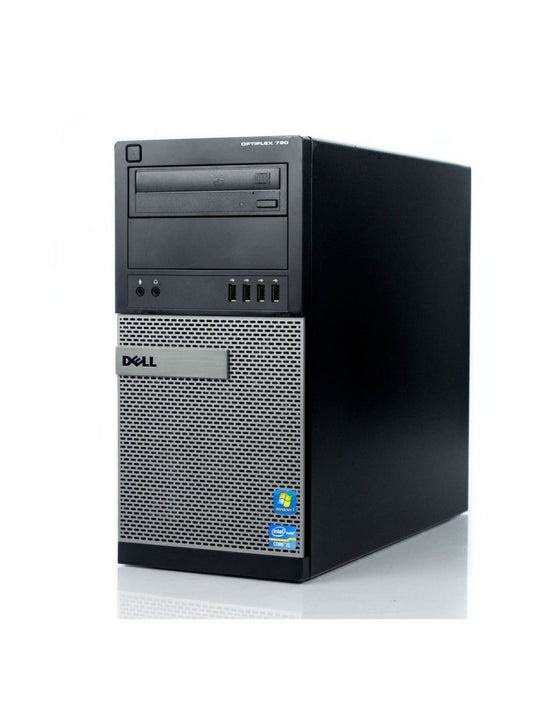 Dell Optiplex 990 Tower, Windows 7 Pro x32bit, 4GB, 80GB, Quad-Core i5 3.1GHz CPU