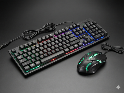RGB Lighted Keyboard & Mouse set