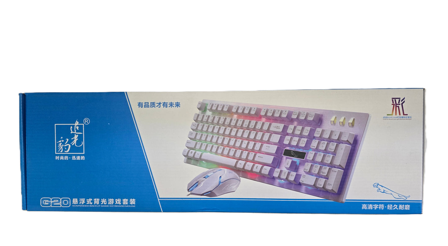 RGB Lighted Keyboard & Mouse set
