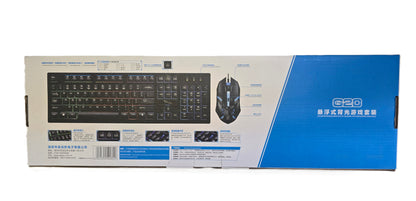 RGB Lighted Keyboard & Mouse set