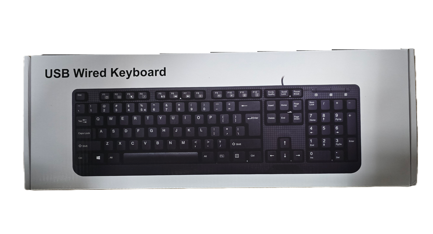 New USB Keyboard and Mouse Set